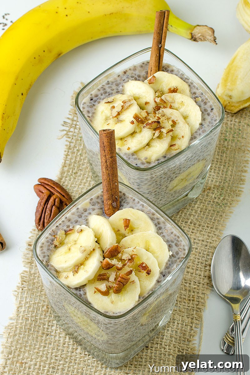 Banana Chia Pudding Breakfast Bowl — High-Protein Morning Recipe 4 Breakfast Banana Chia Pudding
