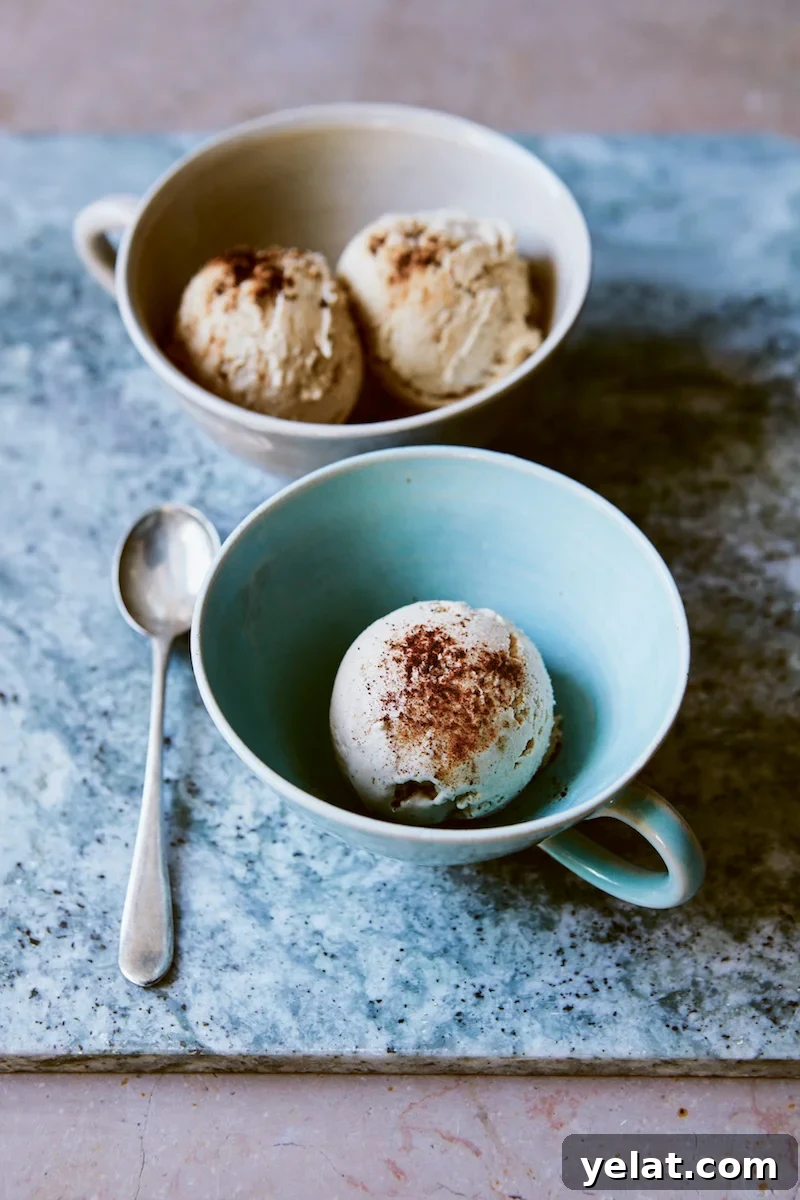 Ice cream selection