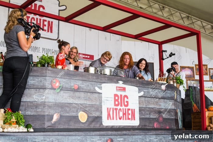 Neff Cookaholic Championship 2017: Winners, Recipes & Highlights 7 Cooking on stage at the Big Feastival
