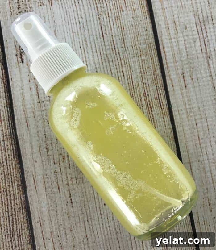 Make-Your-Own Before You Go Toilet Spray: Poo-Pourri Recipe 7 Shaking the spray bottle