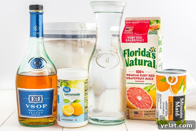 brandy slush ingredients