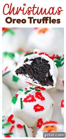 christmas oreo truffles