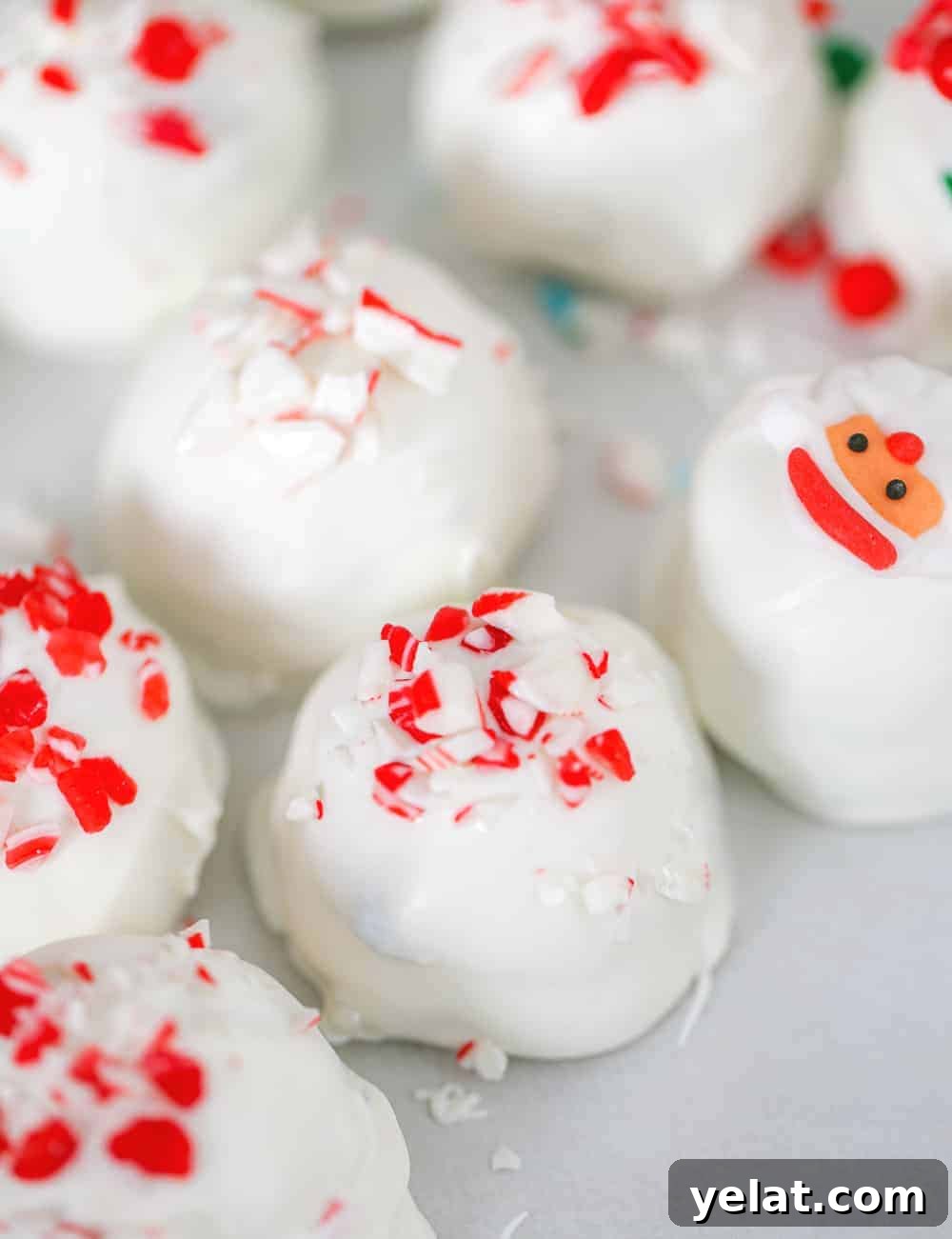 oreo peppermint truffles