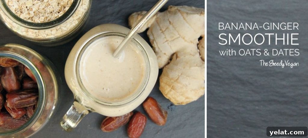 Energizing Banana & Ginger Smoothie Recipe for Boosted Digestion 3 Banana and Ginger Smoothie