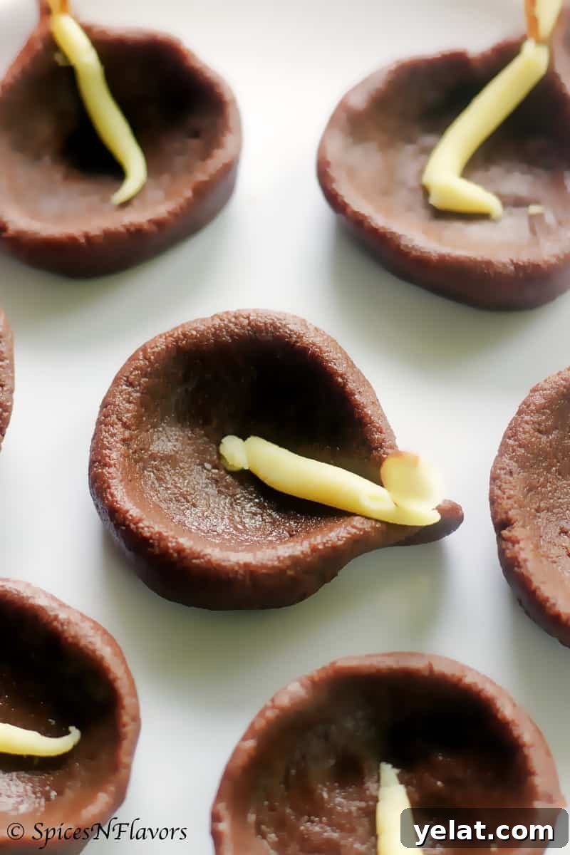Chocolate Diya Peda: Diwali’s Rich Indian Festive Sweet 5 chocolate diya peda chocolate peda indian sweet indian mithai diwali special indian sweet quick diwali recipes easy diwali recipes indian festival recipes