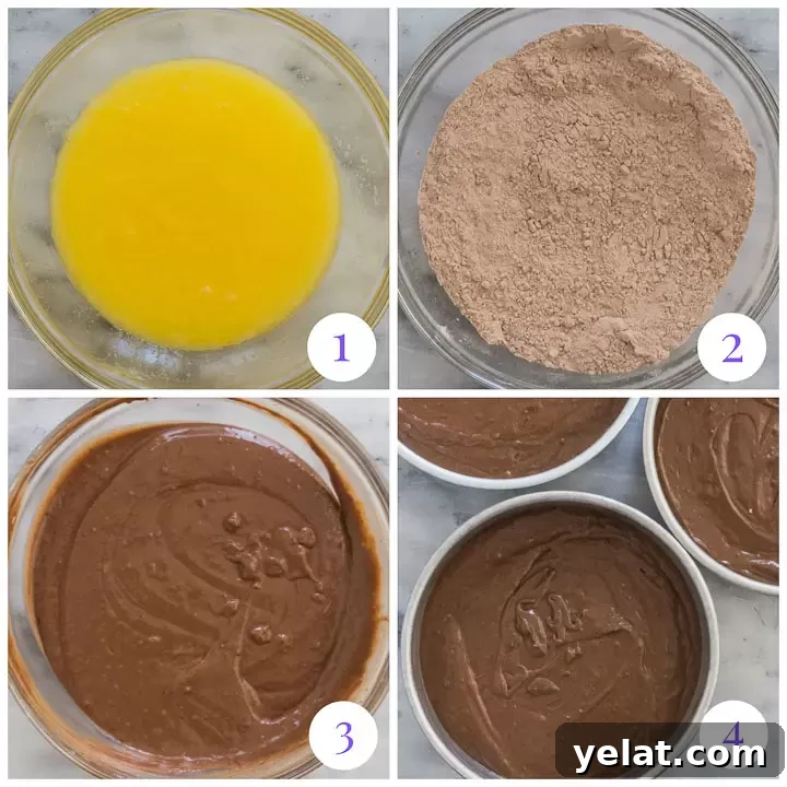 Decadent Chocolate Cake Recipe That Melts in Your Mouth 3 how to make homemade chocolate cake step by step