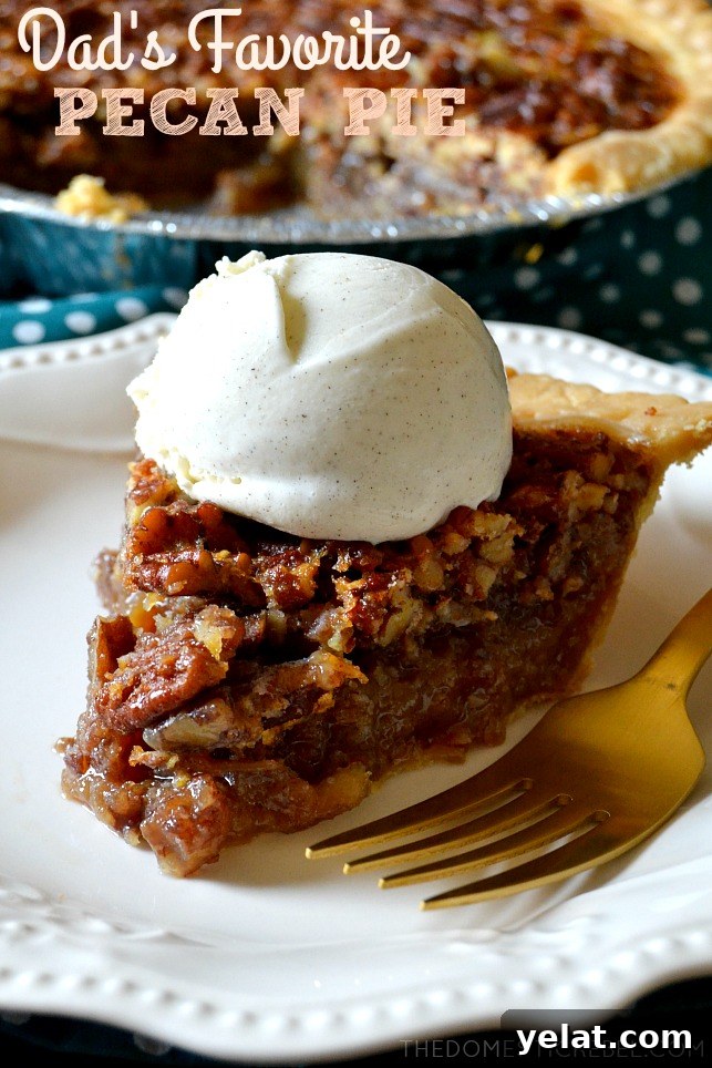 Quick Last-Minute Thanksgiving Desserts to Impress Guests 14 bourbon pecan pie slice with a huge dollop of whipped cream on top of a white lacy plate with a gold fork
