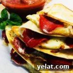 Pepperoni Pizza Quesadillas
