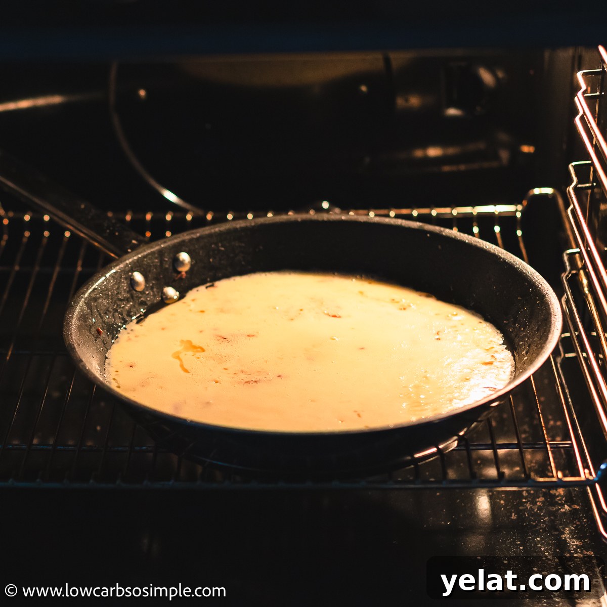 Bacon-and-Egg Skillet Pan Pie (Low-Carb Carnivore Recipe) 6 Carnivore Bacon and Egg Pan Pie in the Oven | Low-Carb, So Simple
