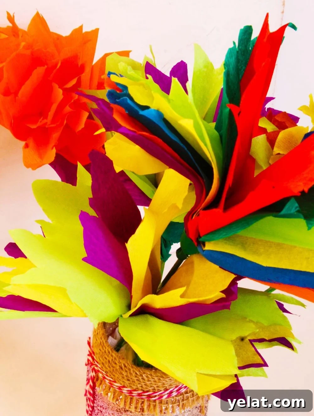 Budget-Friendly DIY Crepe Paper Flower Tutorials 5 Tissue paper flowers