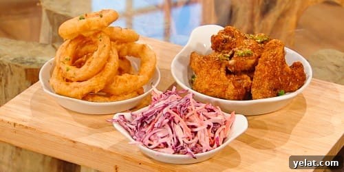 Firecracker Chicken Wings with Crispy Onion Rings & Fennel-Chilli Coleslaw 2 img 28092 1