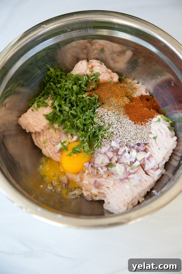 Southwestern Gluten-Free Turkey Meatballs - dairy-free and adaptable