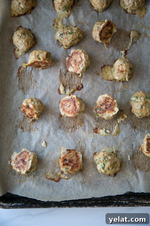 Make-ahead and freeze turkey meatballs