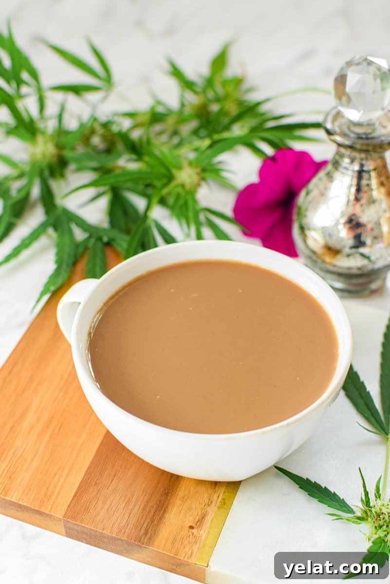 9 Homemade Cannabis Coffee Recipes You Can Make Today 11 Cannabis Coffee in Mug