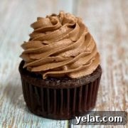 fluffy chocolate buttercream frosting