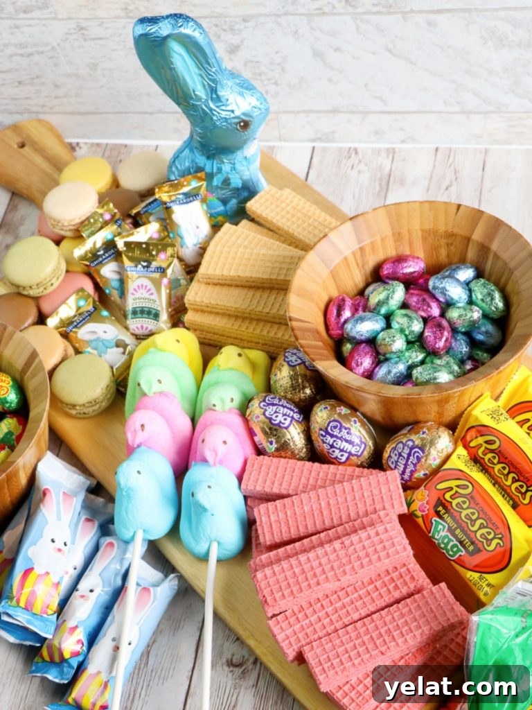 Easter Candy Charcuterie Board Ideas for Festive Spring Gatherings 2 Easter Candy Charcuterie Board (1)