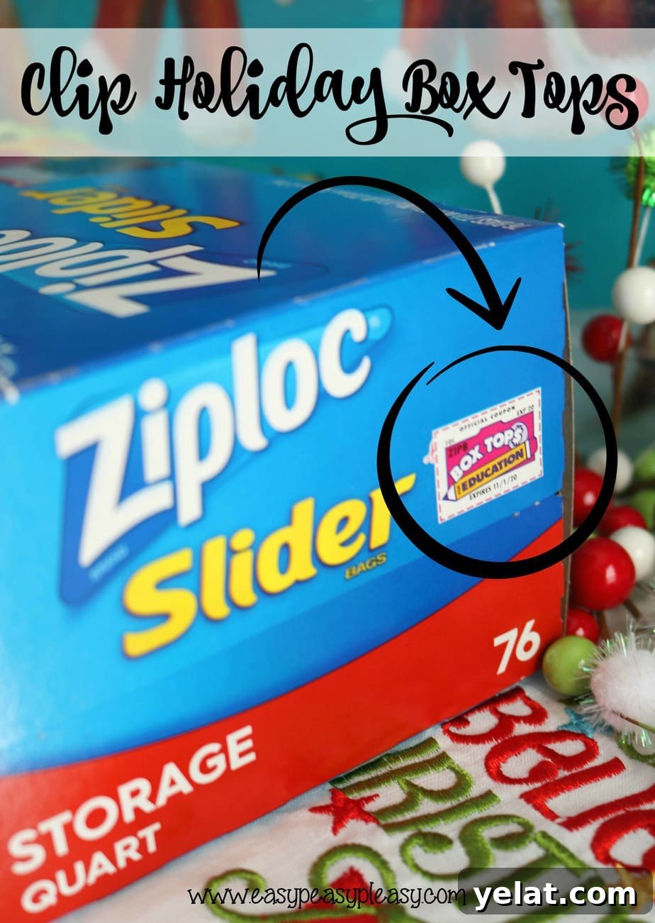 Printable Holiday Hostess Gift Tags — Free Downloadable Pack 13 Don't forget to clip Box Tops during the holidays!