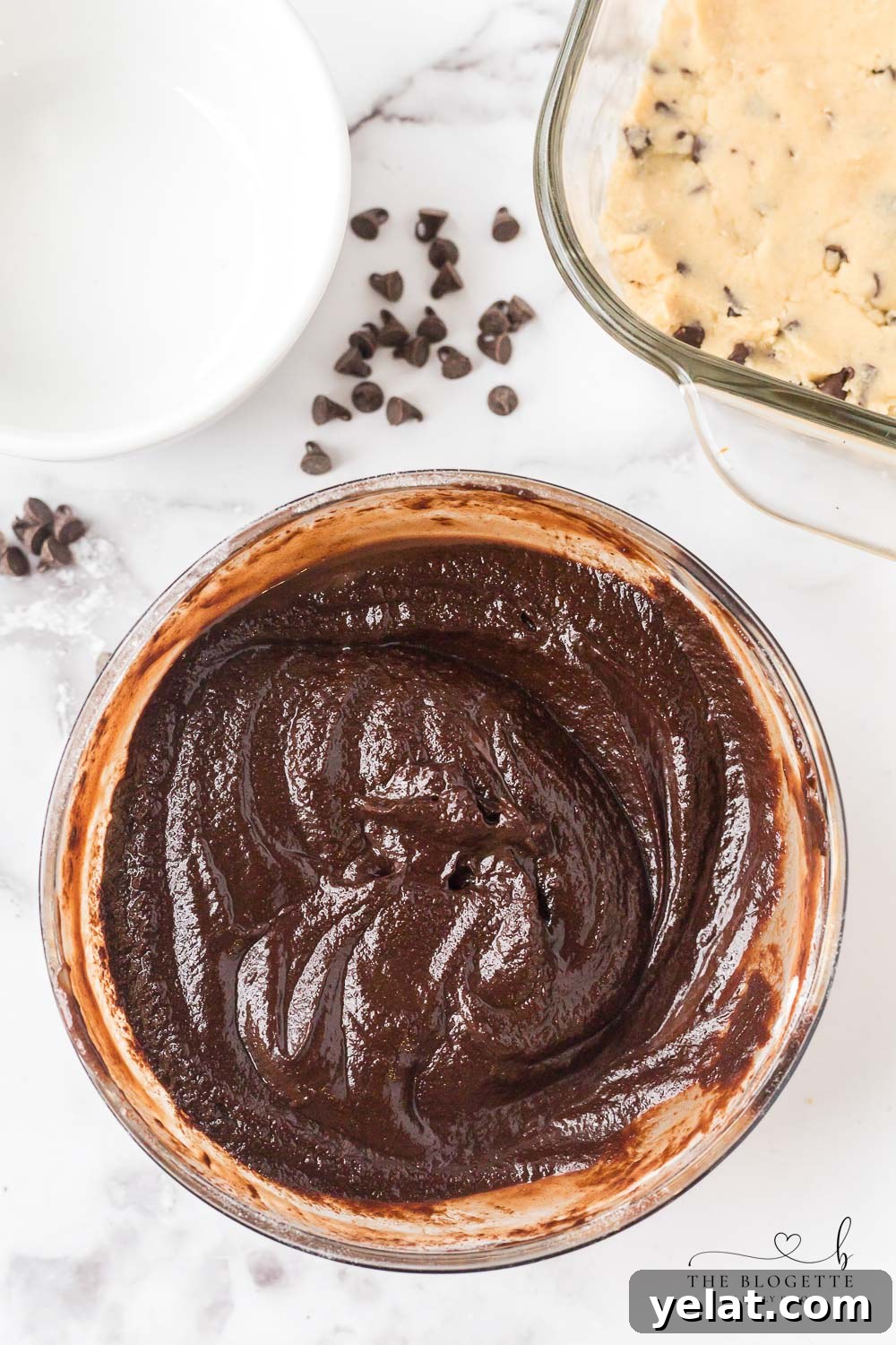 melted chocolate
