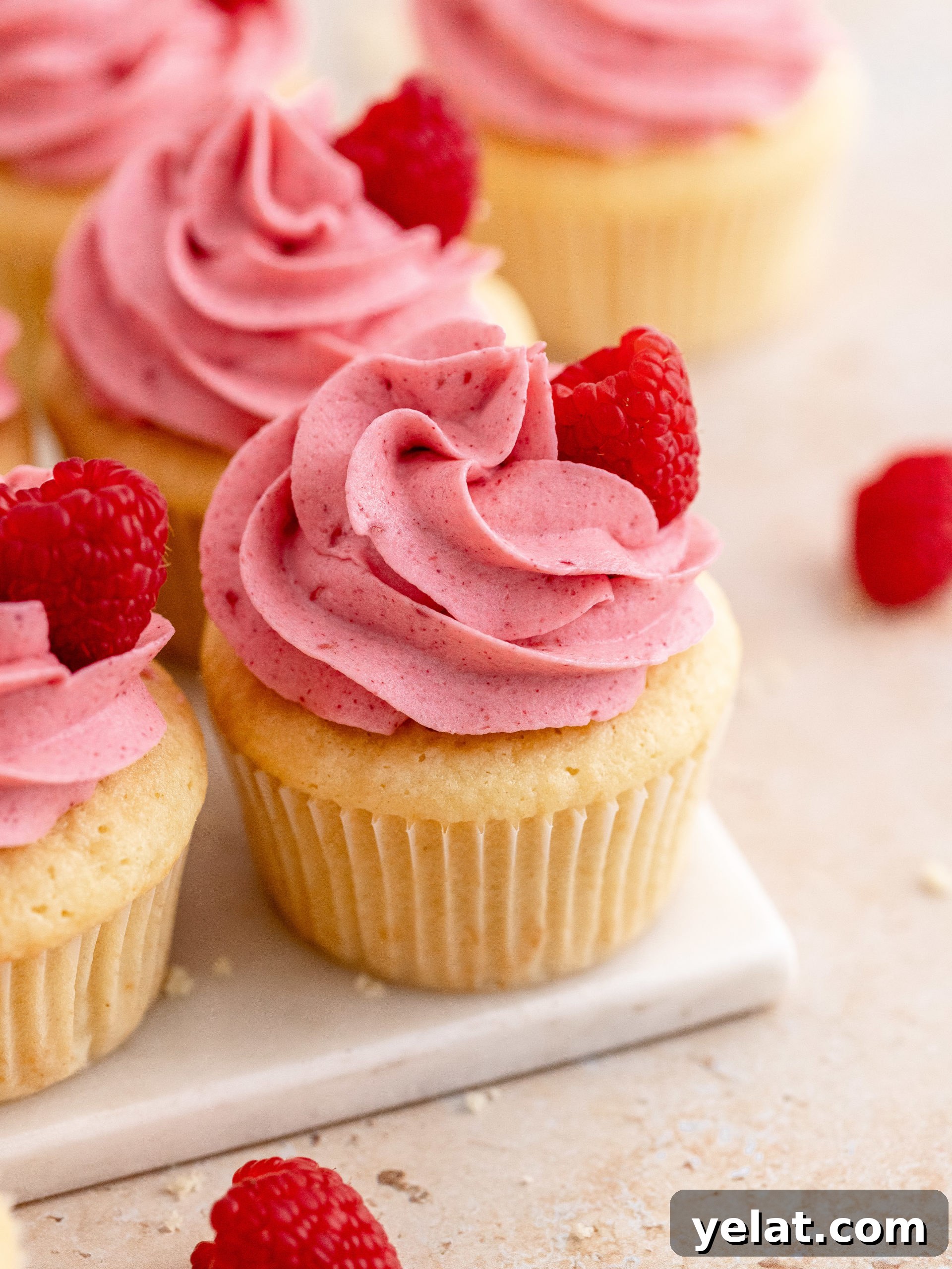 Raspberry Cupcakes Recipe: Moist Raspberry Swirl Cupcakes 8 img 4149 8