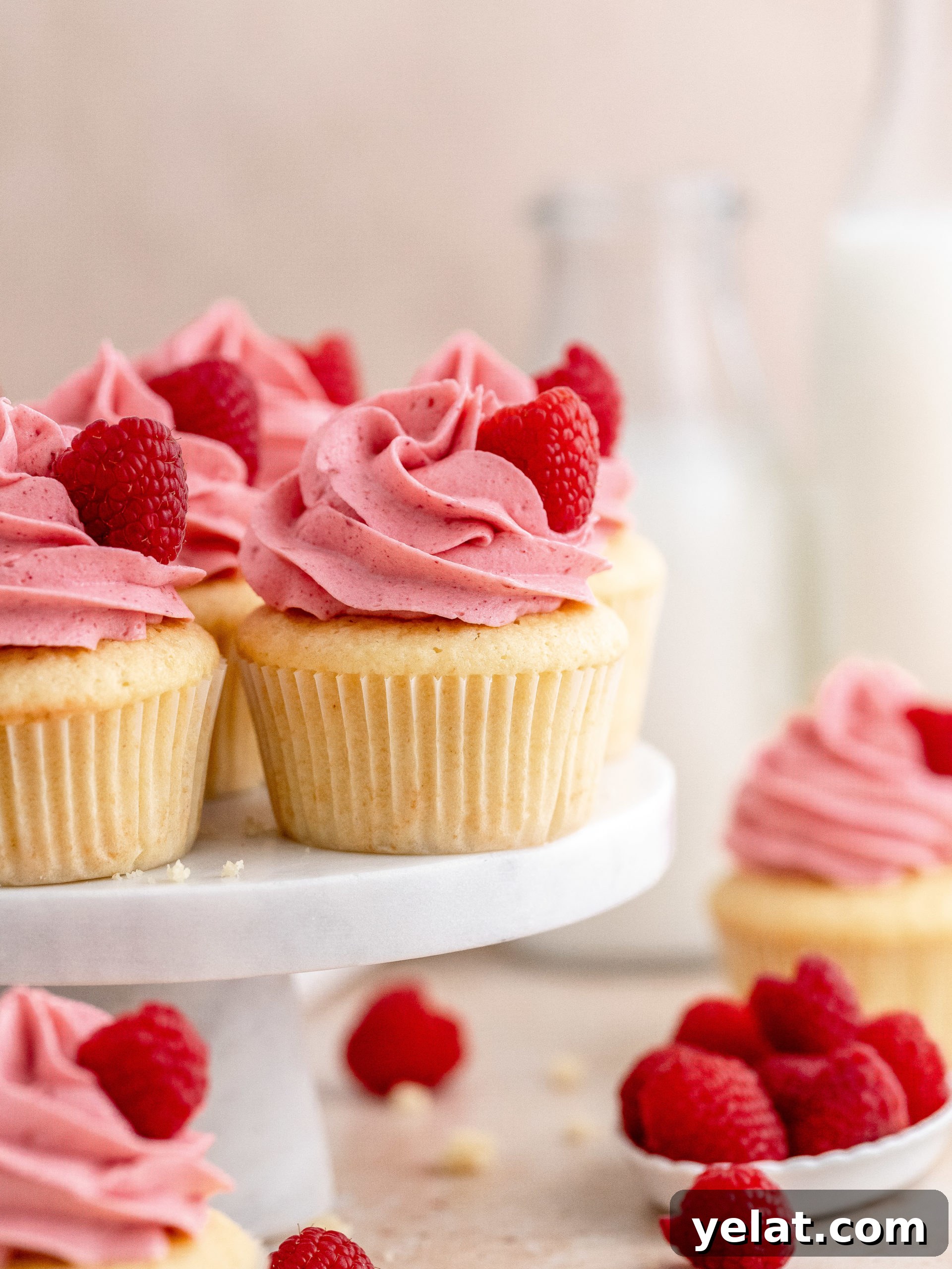 Raspberry Cupcakes Recipe: Moist Raspberry Swirl Cupcakes 9 img 4149 9