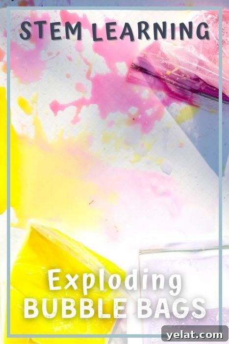 How to make exploding bubble bags for kids