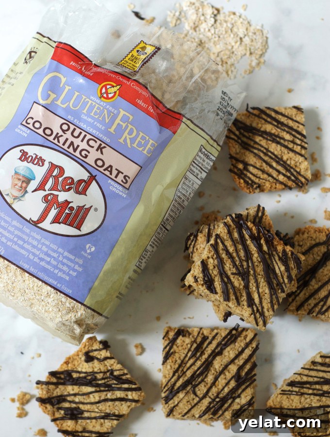 Crunchy Maple Peanut Butter Granola Bars with Chocolate Drizzle 4 Crunchy Maple Peanut Butter Granola Bars with Chocolate Drizzle