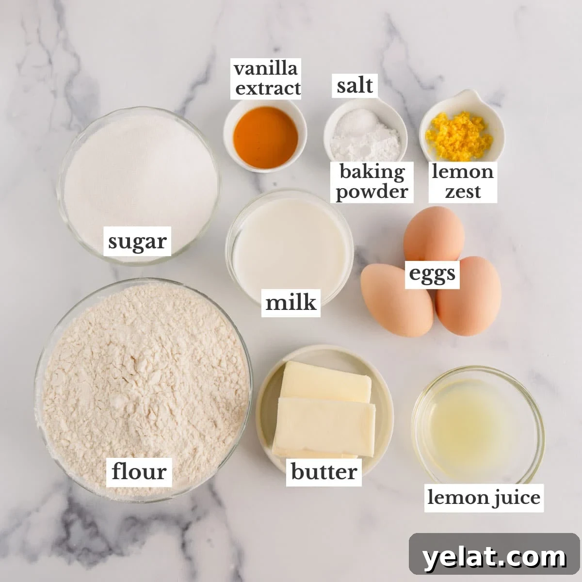 Lemon Sheet Cake Recipe: Zesty, Moist Lemon Cake for Large Groups 4 Ingredients to make lemon sheet cake.