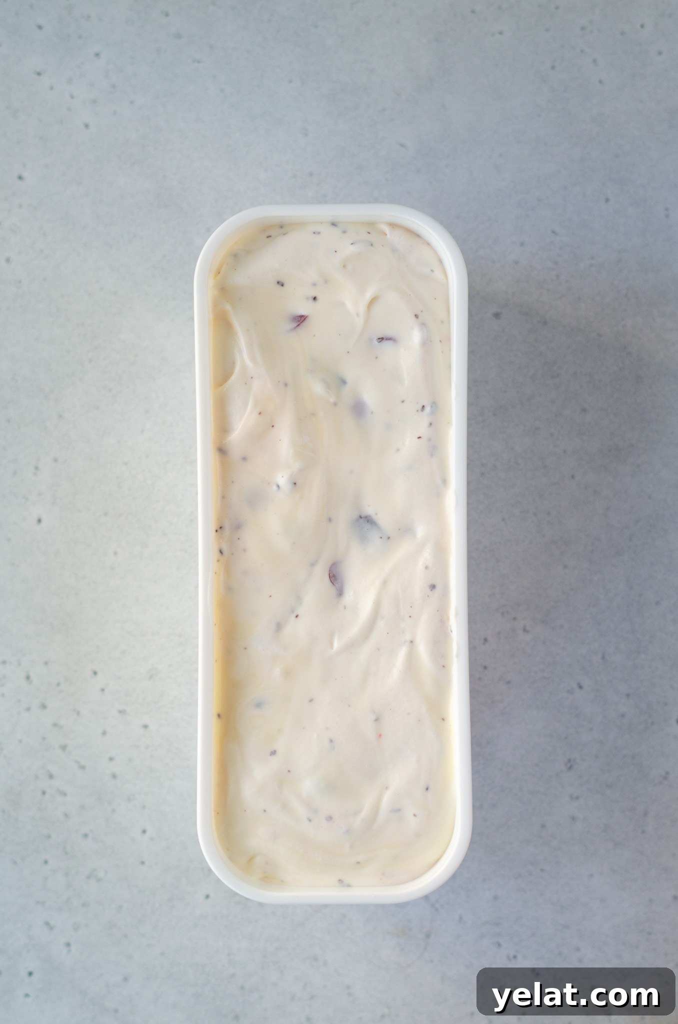 Homemade Cherry Cordial Ice Cream Recipe -> Cherry Cordial Ice Cream Recipe You Can Make at Home 11 cherry cordial ice cream in a ice cream container