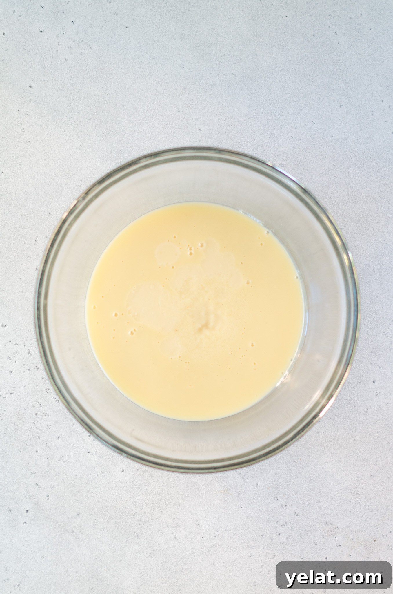 Homemade Cherry Cordial Ice Cream Recipe -> Cherry Cordial Ice Cream Recipe You Can Make at Home 7 sweetened condensed milk in a bowl