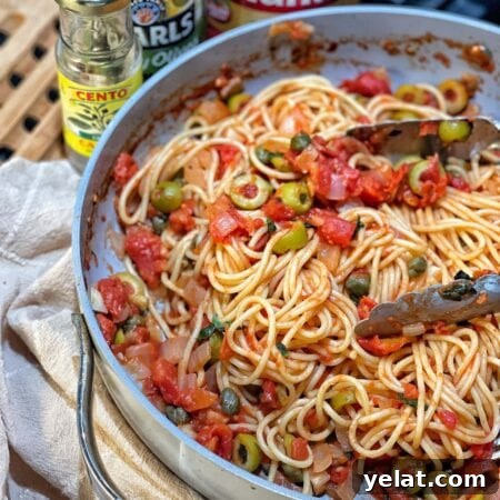 Pantry-Friendly Spaghetti alla Puttanesca Recipe 20 pantry puttanesca