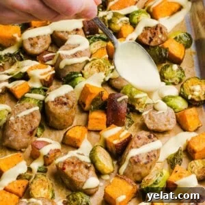 Hearty White Bean and Chicken Soup with Garlic and Herbs 11 Chicken sausage sheet pan dinner