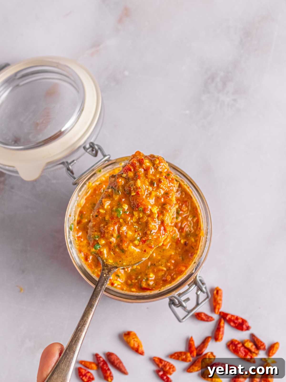 Peri-Peri Chicken Recipe: Spicy Portuguese Grilled Chicken Tutorial 3 peri peri sauce in a jar.