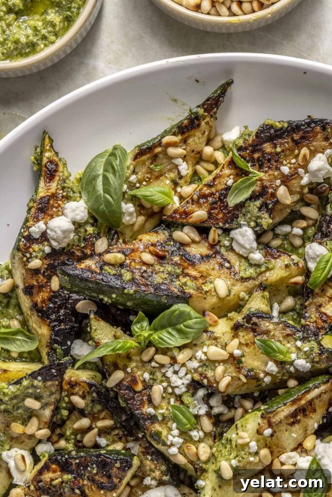 Grilled Pesto Zucchini with Goat Cheese and Toasted Pine Nuts 2 img 60734 1