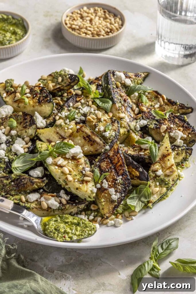 Grilled Pesto Zucchini with Goat Cheese and Toasted Pine Nuts 14 img 60734 17