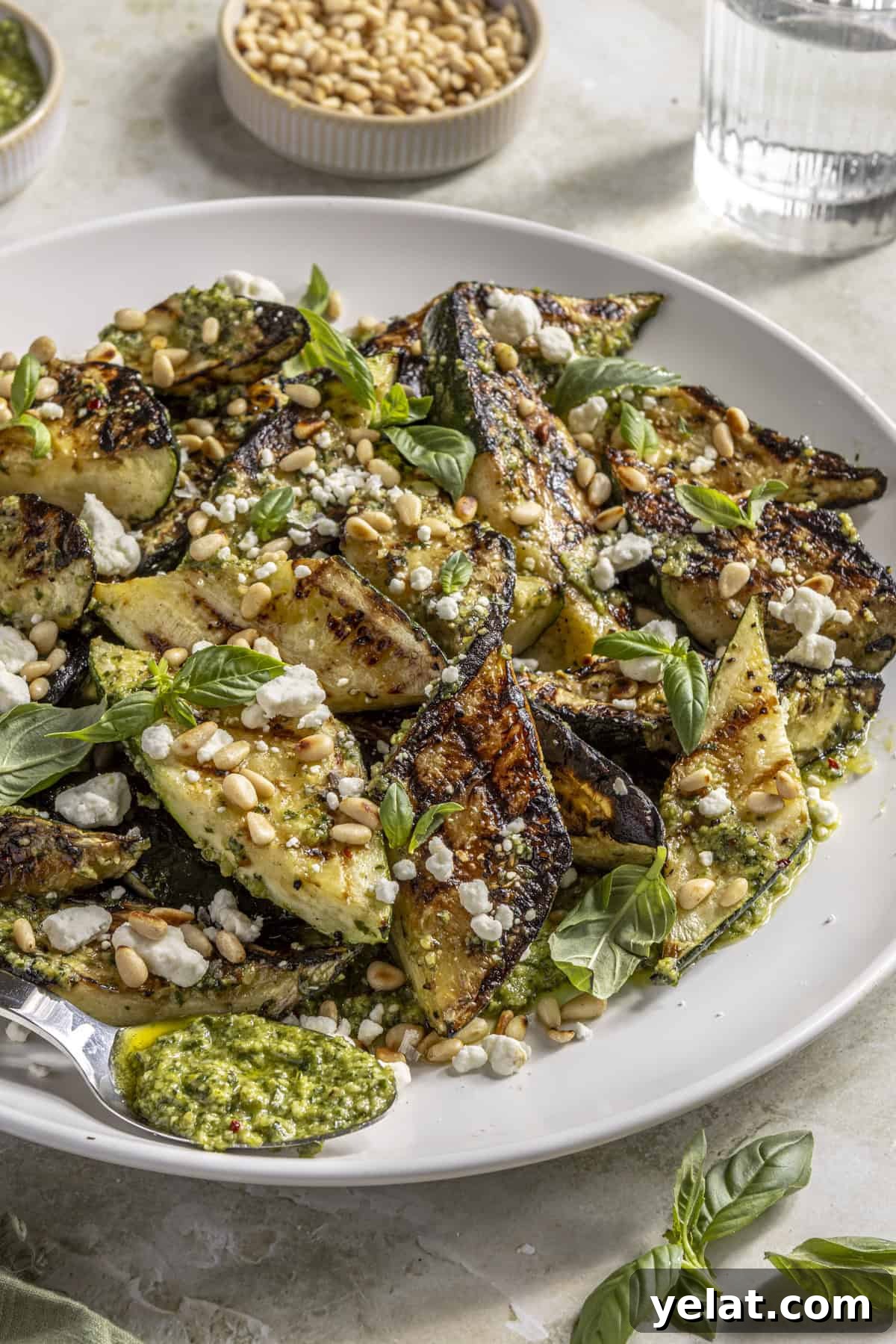 Grilled Pesto Zucchini with Goat Cheese and Toasted Pine Nuts 16 img 60734 20