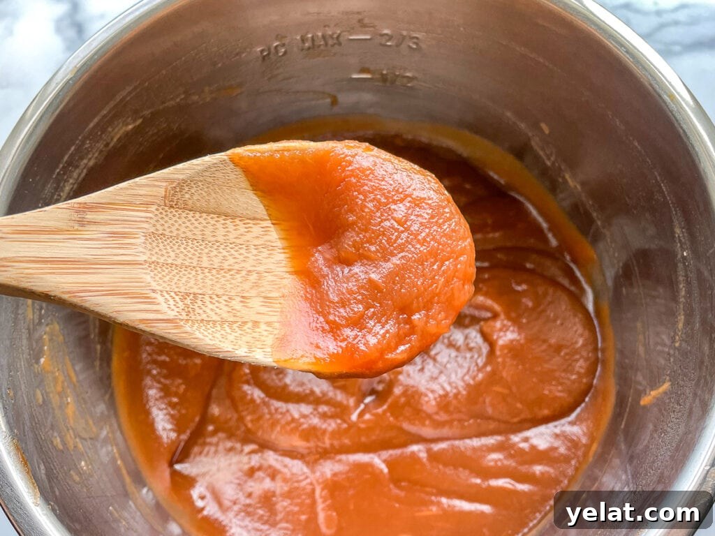 Finished apple butter