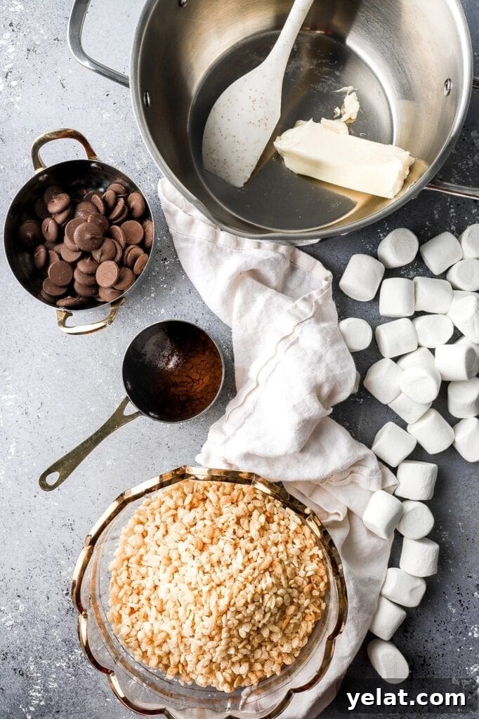 ingredients for rice krispie treats