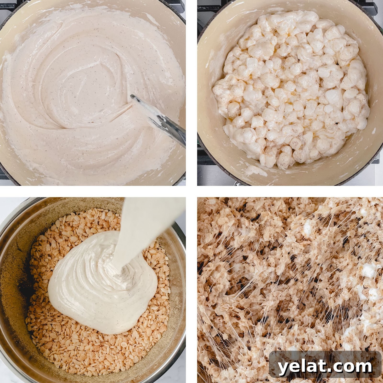 S'mores Rice Krispie Treats Recipe: Gooey Chocolate & Marshmallow Bars 6 img 62 5