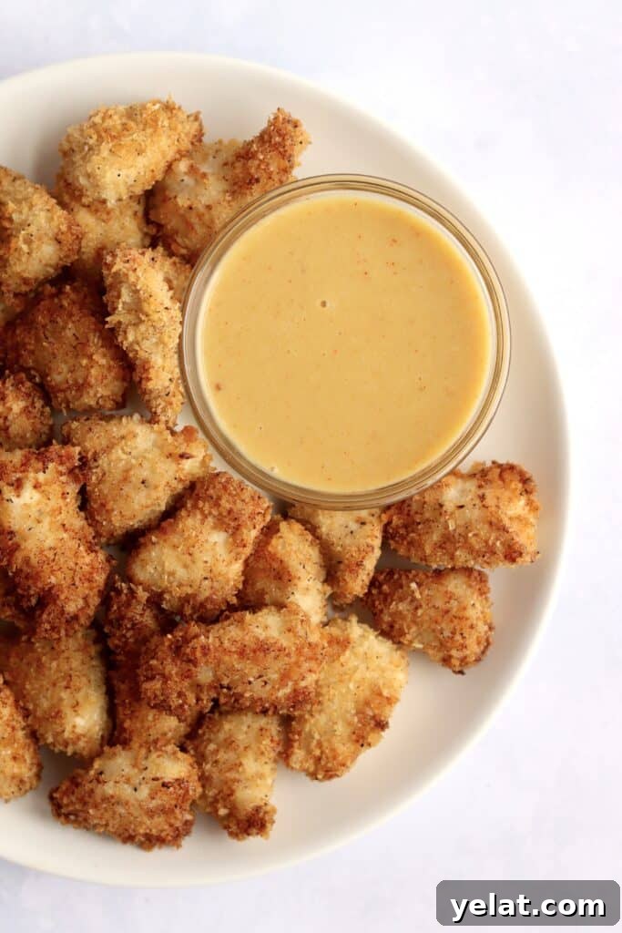 20 Delicious Things to Make in Your Air Fryer Tonight 3 air fryer chicken nuggets with honey mustard