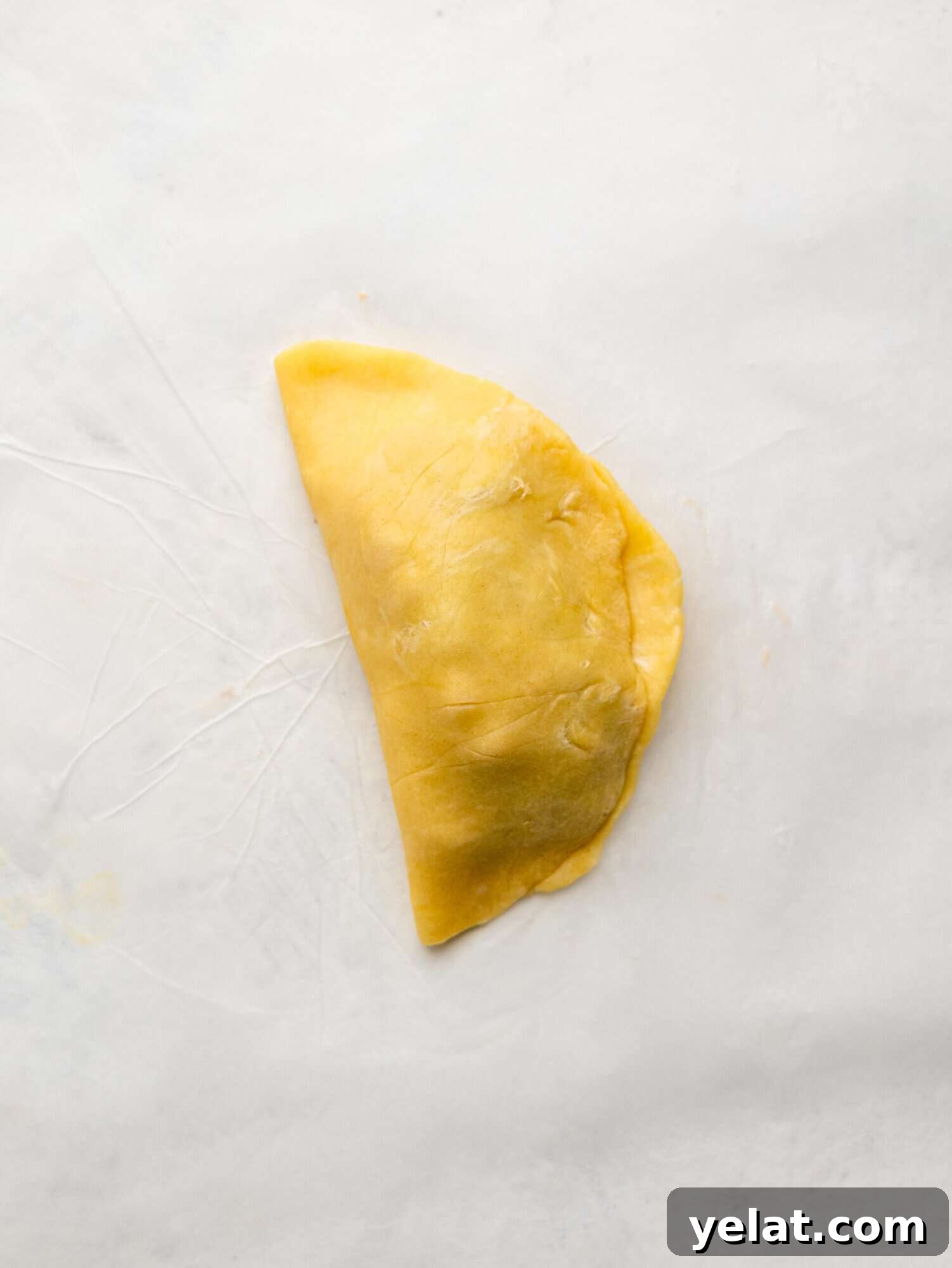 A closed caprese empanada.