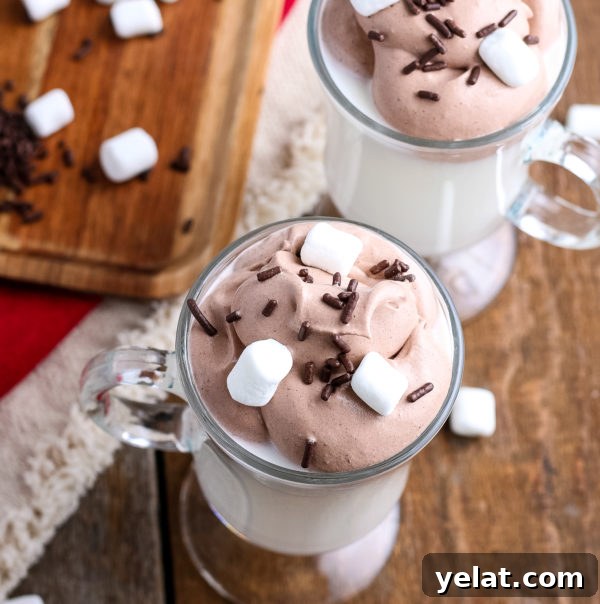 Creamy Whipped Hot Chocolate – Gluten-Free Recipe 6 Whipped Hot Chocolate (Gluten-Free)