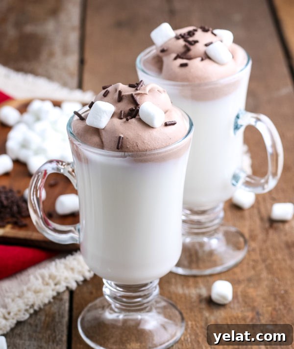 Creamy Whipped Hot Chocolate – Gluten-Free Recipe 8 Whipped Hot Chocolate (Gluten-Free)