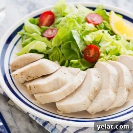 how to poach chicken breasts | AFoodCentricLife.com