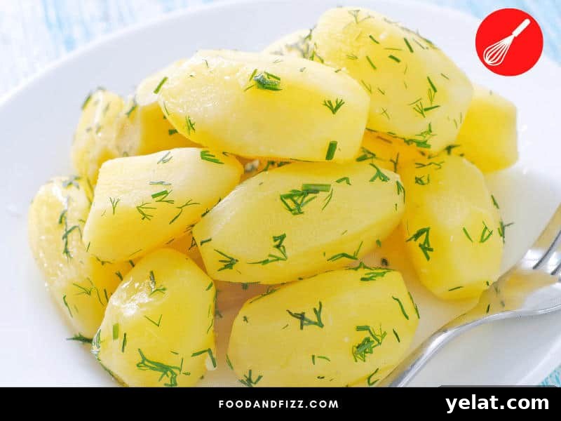 How to Tell When Potatoes Are Done Boiling: Quick Test Tips 4 Boiled potatoes are blank canvases in terms of flavor, and can be used in a variety of recipes.
