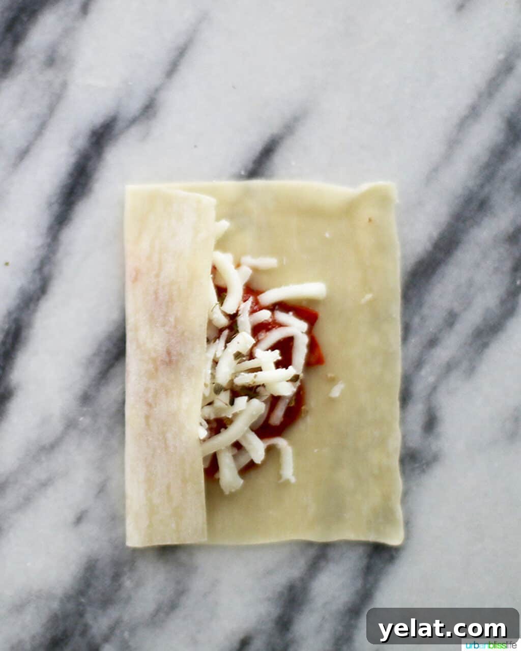 folding air fryer pizza rolls