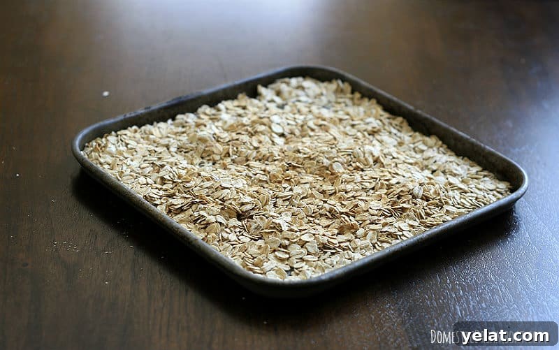 Toasted oats