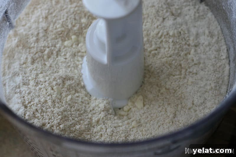 Ingredients in food processor