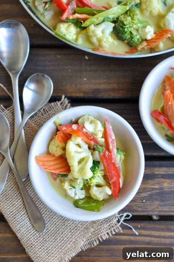 Creamy Coconut Vegetable Curry Recipe with Fresh Veggies 5 Mixed Vegetable Curry with Coconut Milk