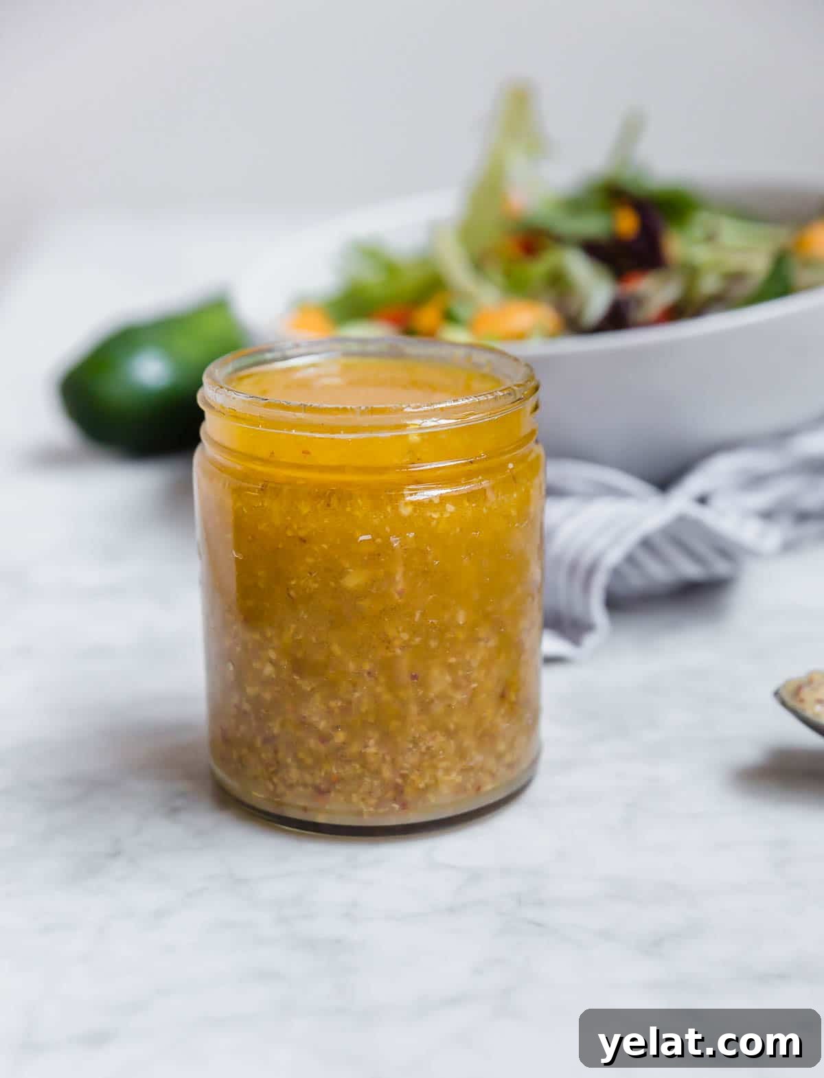 Creamy Honey Mustard Vinaigrette Recipe for Salads & Marinades 2 img 7699 1