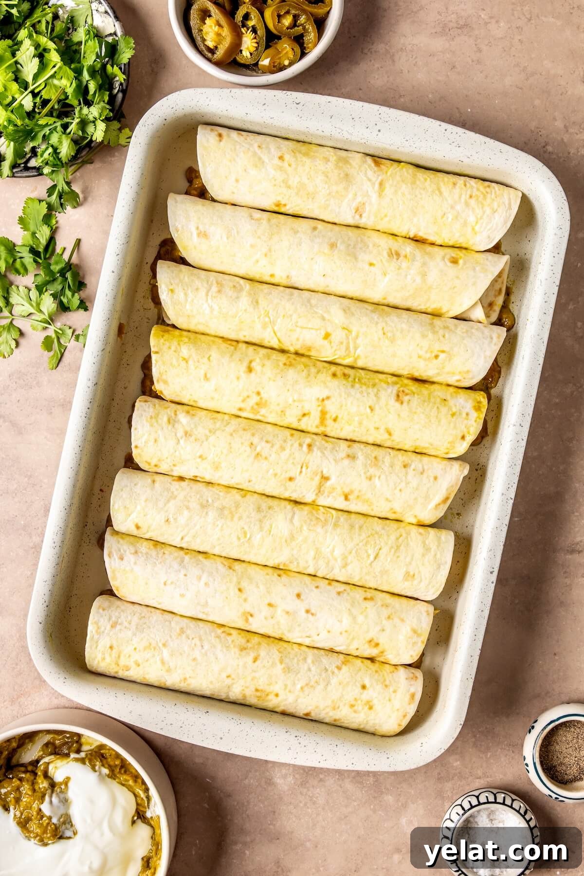 How to Make Weeknight Sour Cream Chicken Enchiladas Step 5 - Olivia Adriance